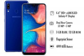 galaxy a20 specifications