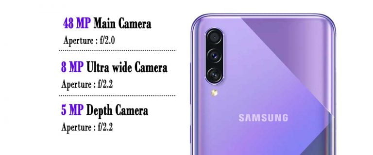 samsung a50s dimensions