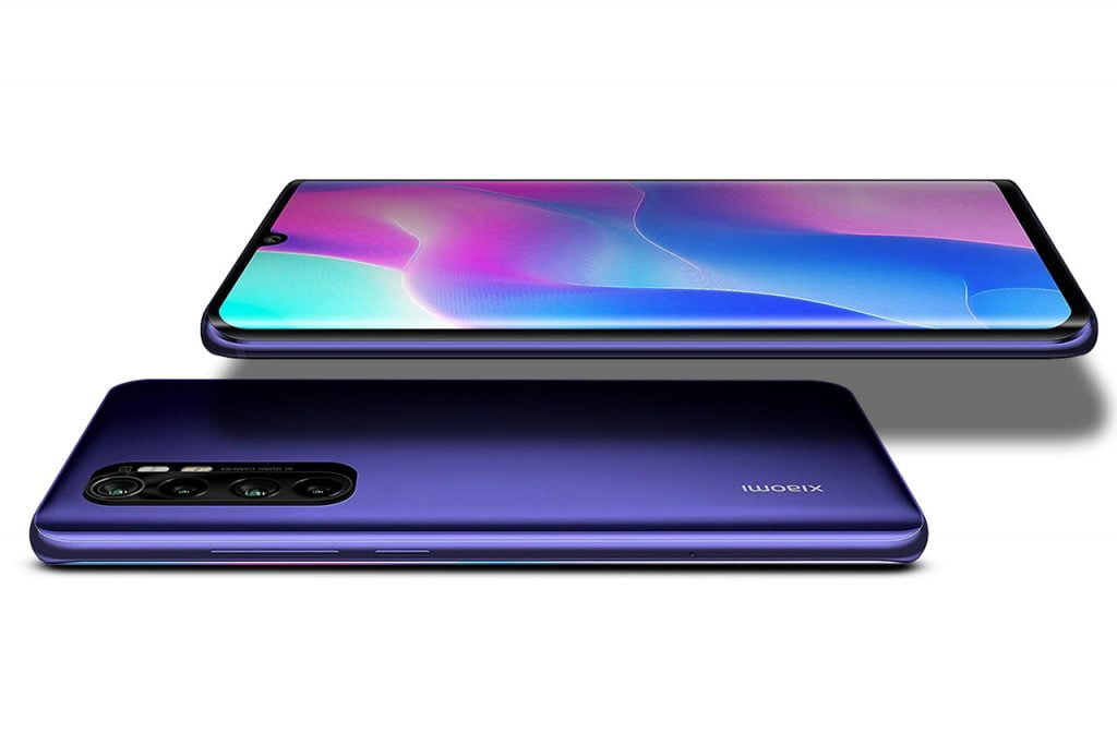 note 10 lite blue