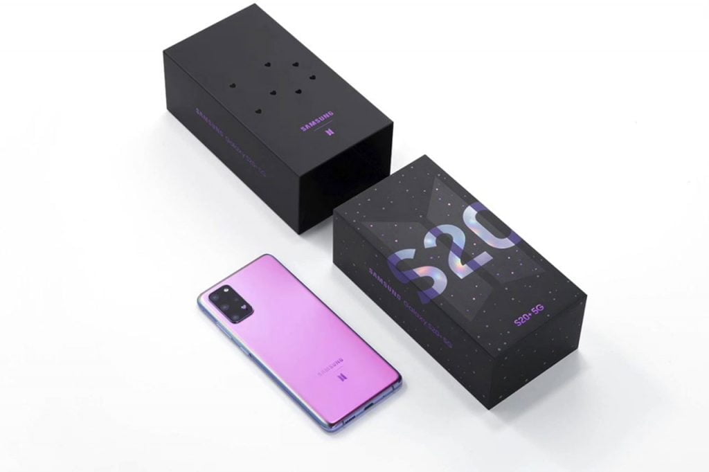 s20 plus 5g bts edition