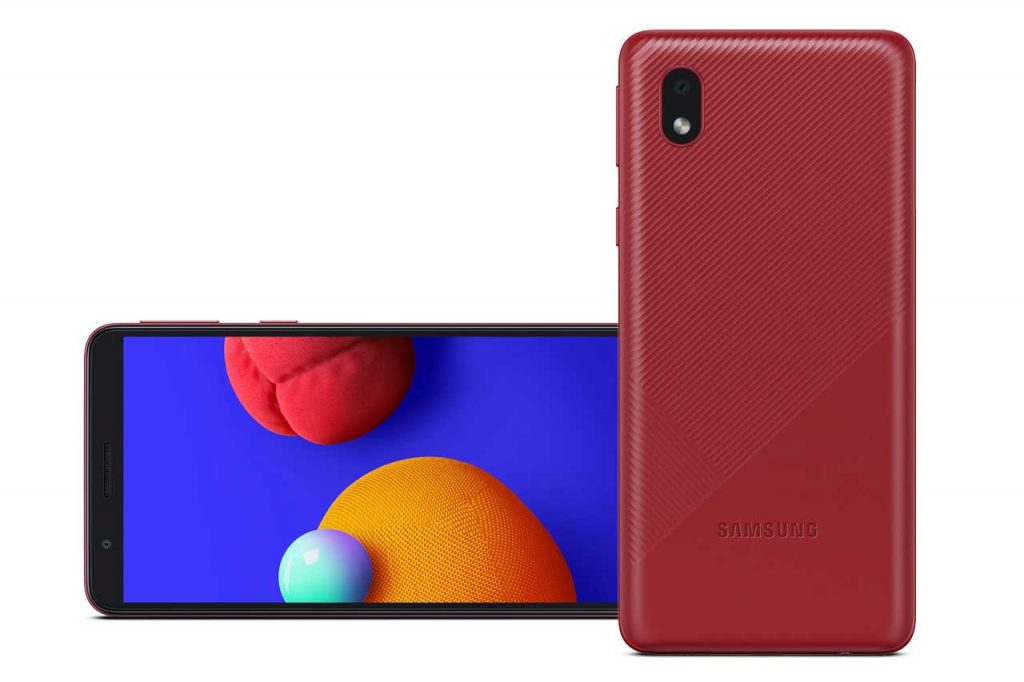 samsung m01 core red colour