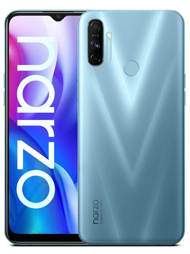 Realme Narzo 20A Blue Green