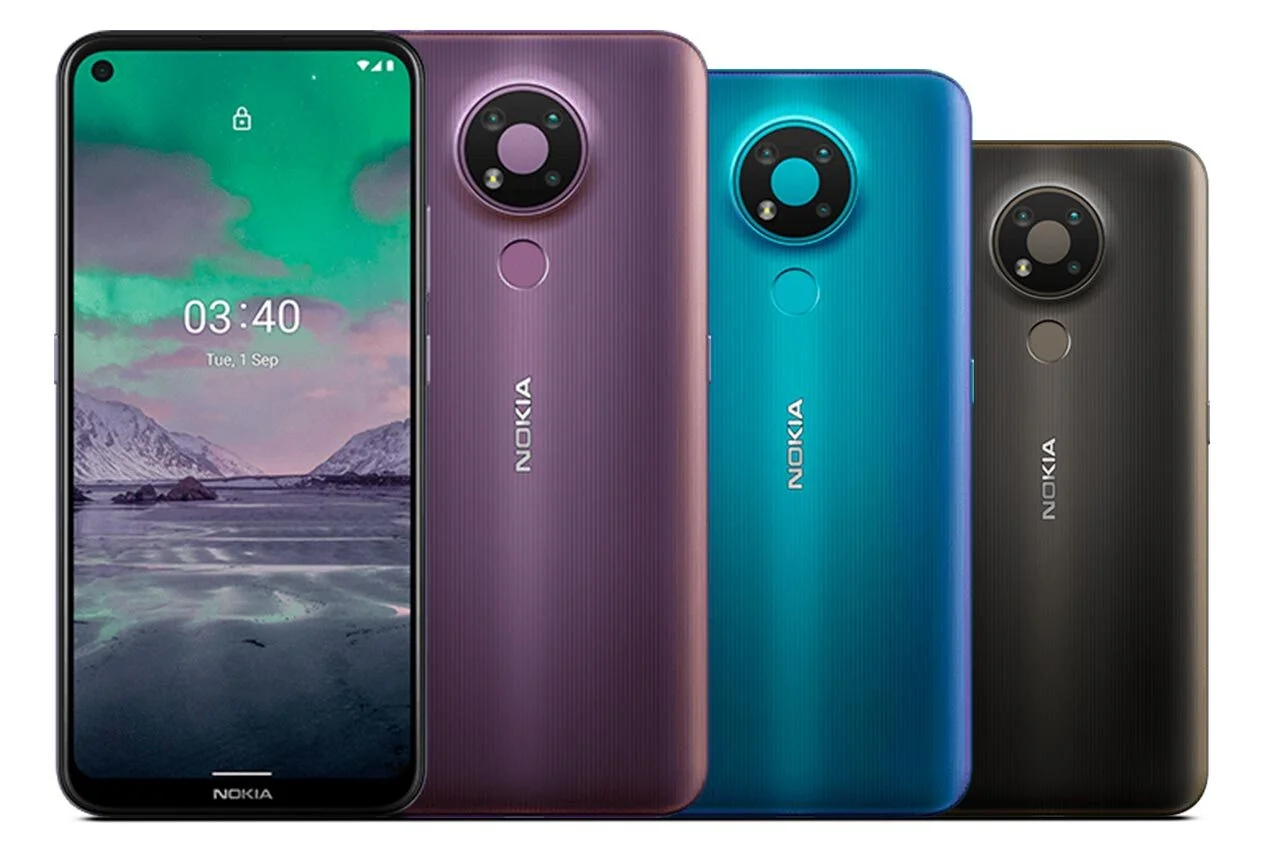 Nokia 3.4 colors