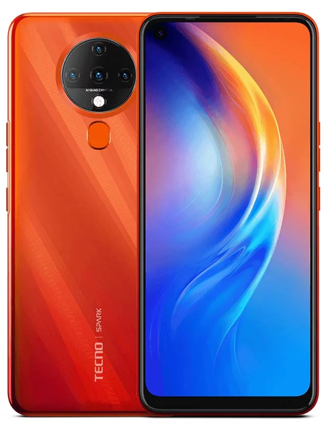 Tecno Spark 6 Orange