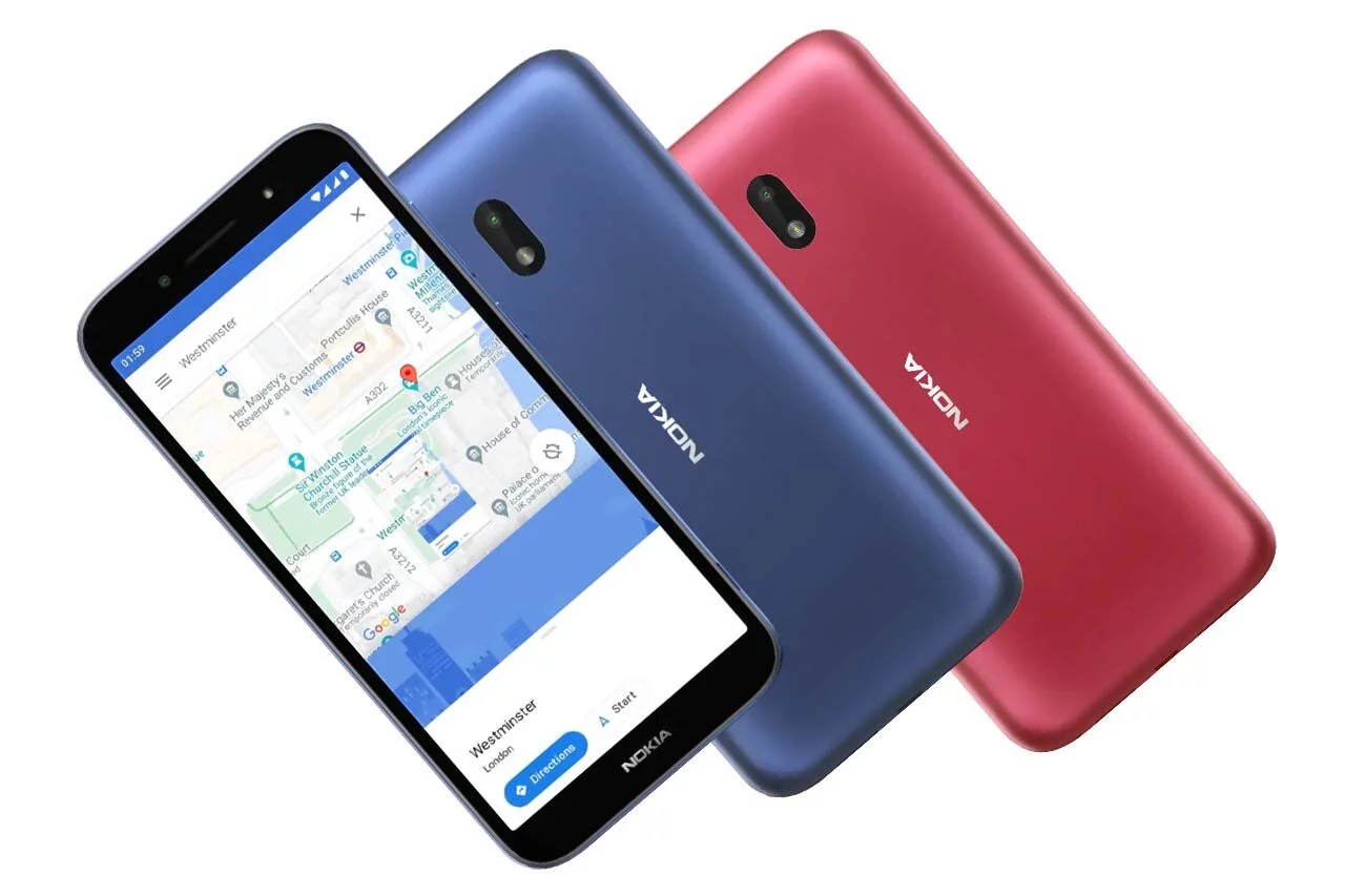 Nokia C1 Plus Colors