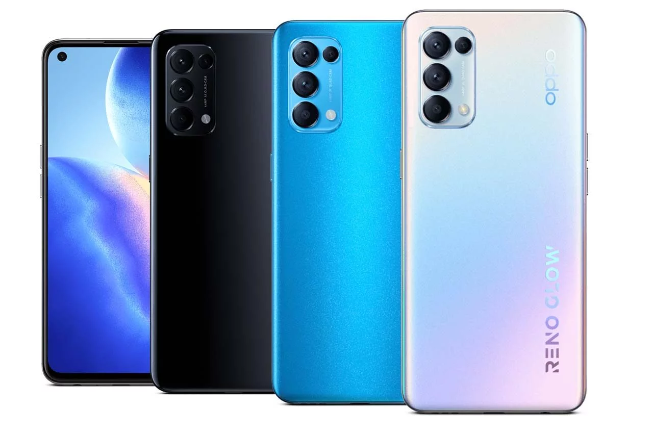 Oppo Reno5 5G Colous