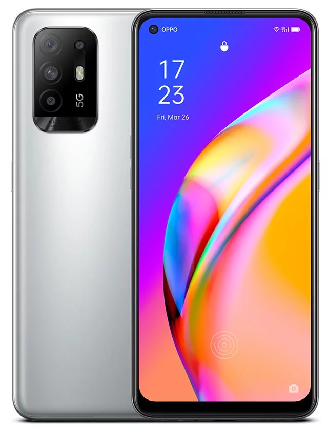 Oppo F19 Pro Plus 5G Silver