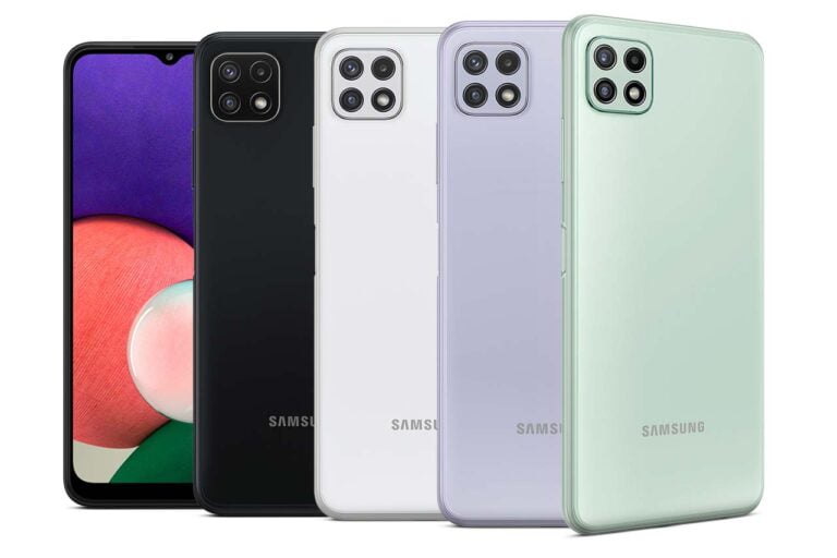 Samsung Galaxy A22 5G Colors 768x512