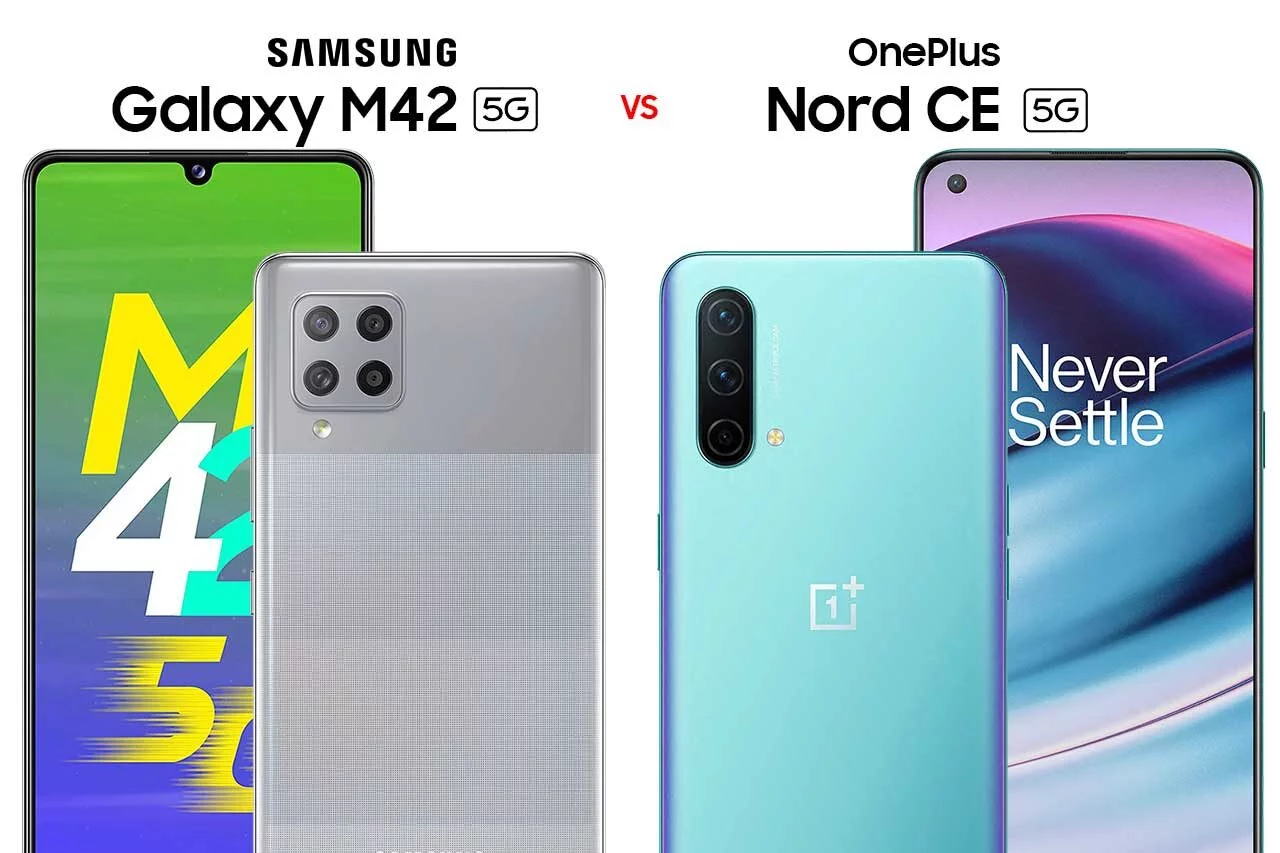 Samsung M42 vs OnePlus Nord CE