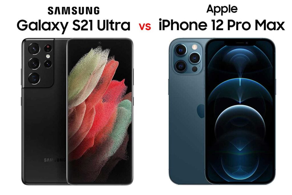 S21 Ultra Vs Iphone 12 Pro Max