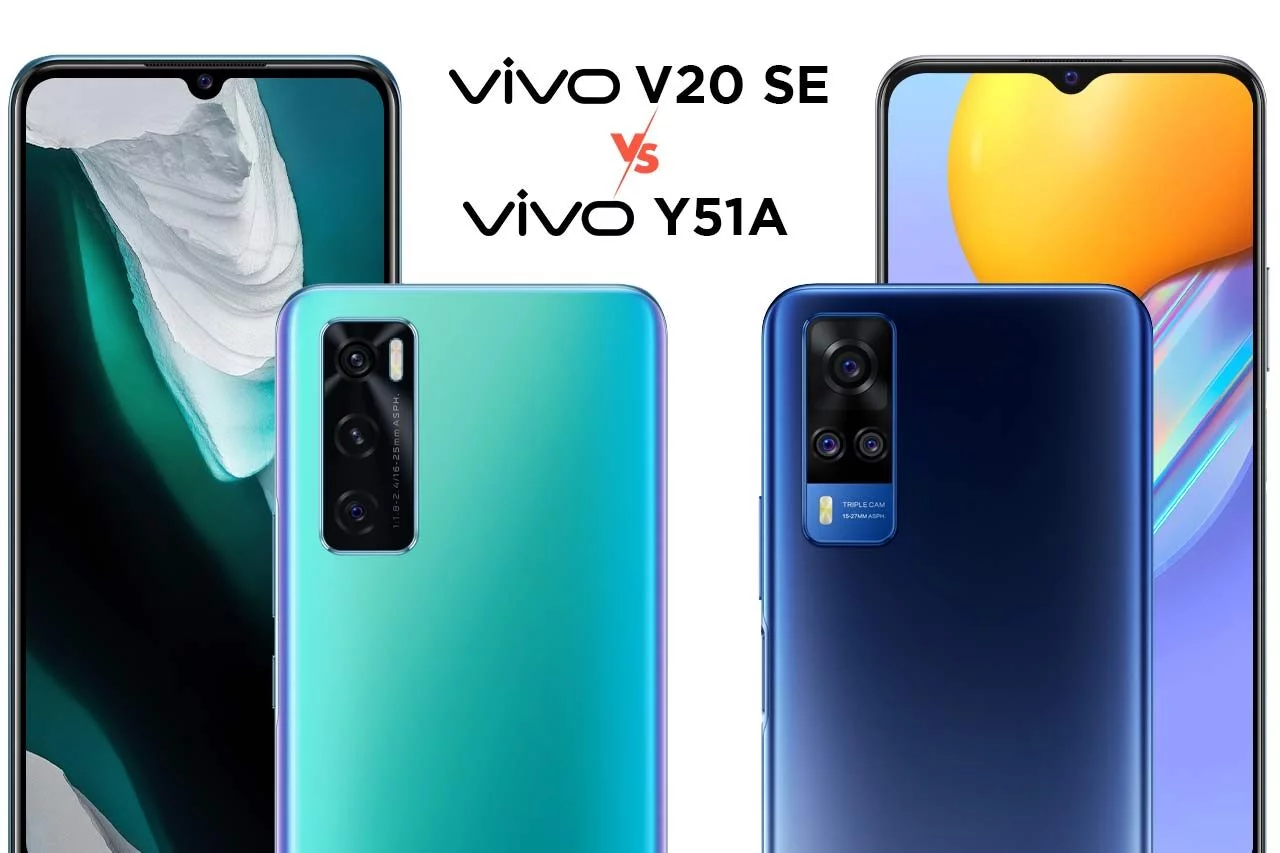 vivo V20 SE vs vivo Y51A