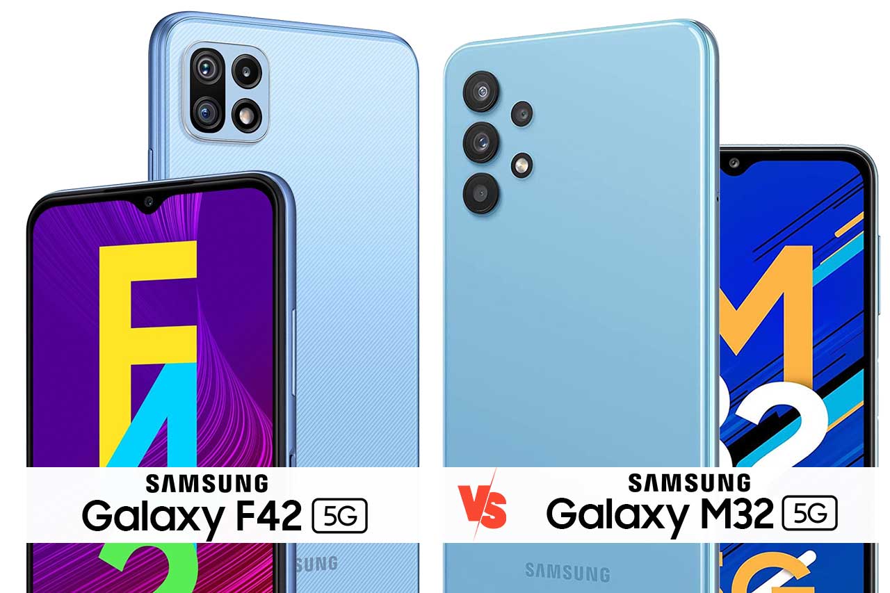 samsung f42 and m32 comparison