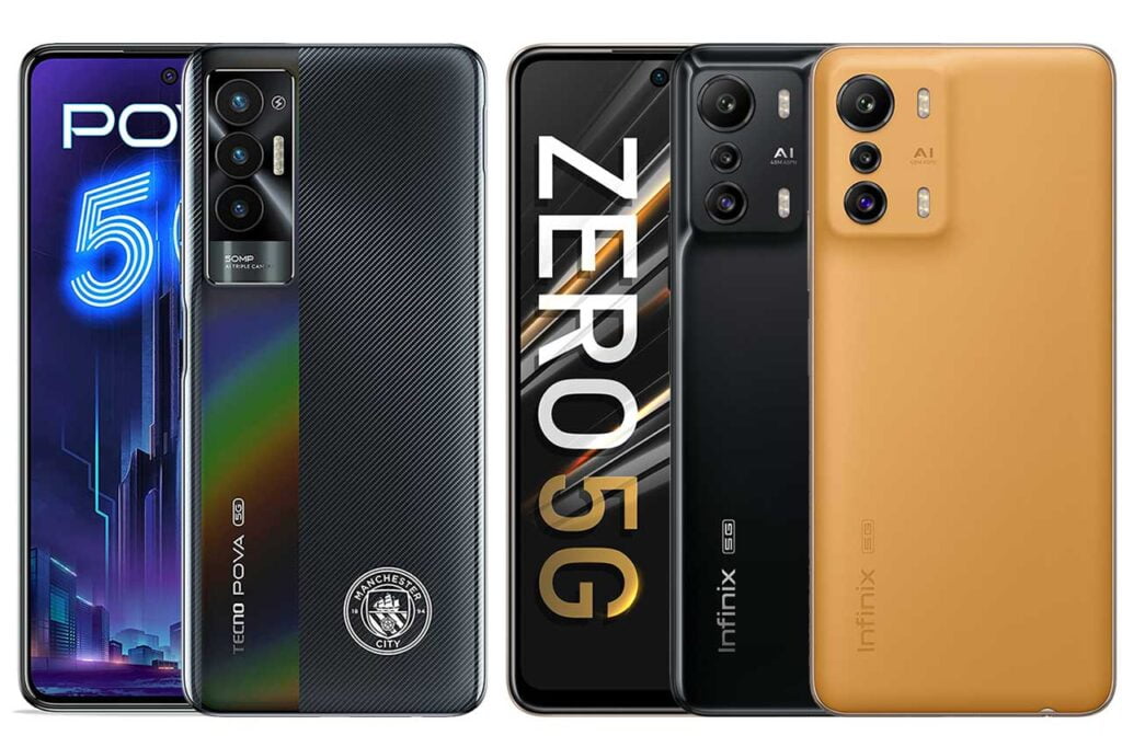 Tecno Pova 5g Vs Infinix Zero 5g Comparison Choose Your Mobile 6254