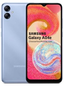 Samsung Galaxy A04e - Price and Specifications - Choose Your Mobile