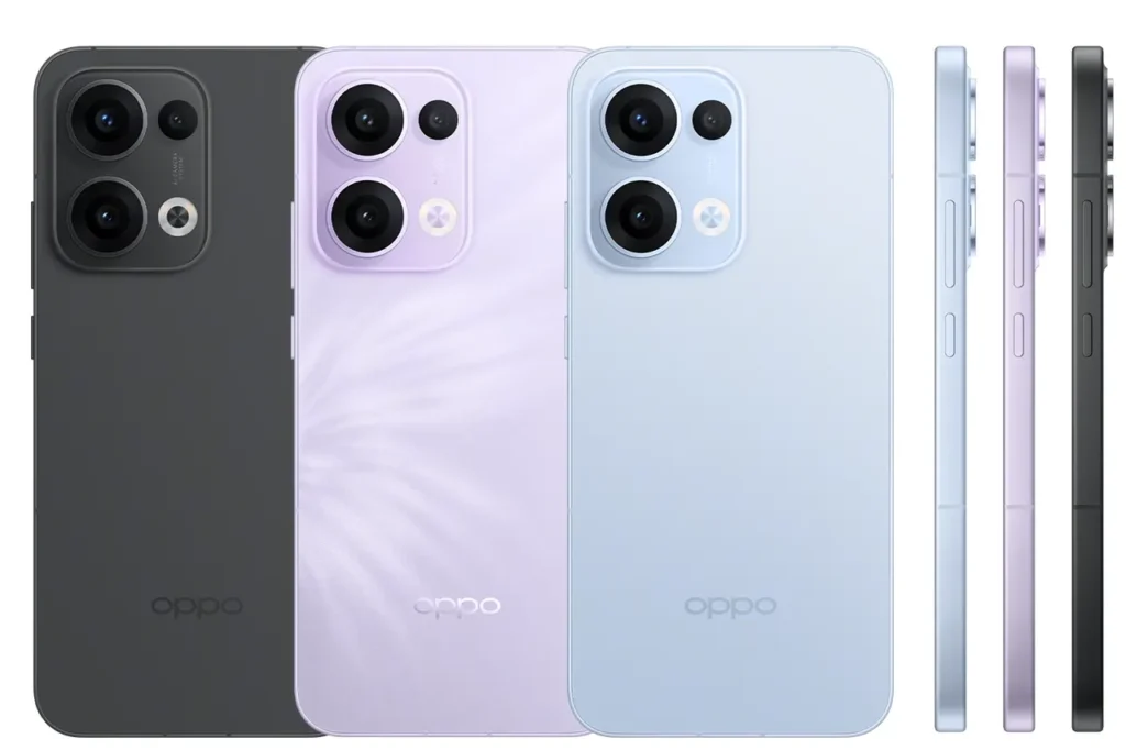 Oppo Reno13 Launch Colors